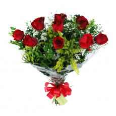 Buquê de Rosas Vermelhas Classic - 12 Rosas
