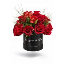 Arranjo de Rosas Vermelhas “Te Espero no Altar” 